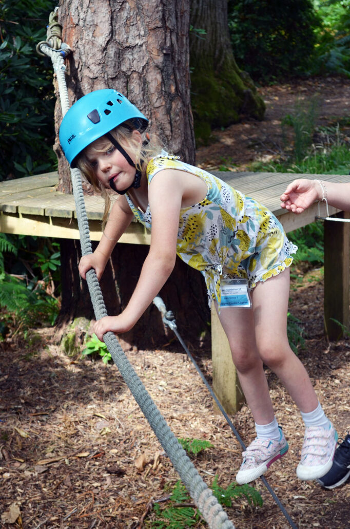 traversing the low ropes