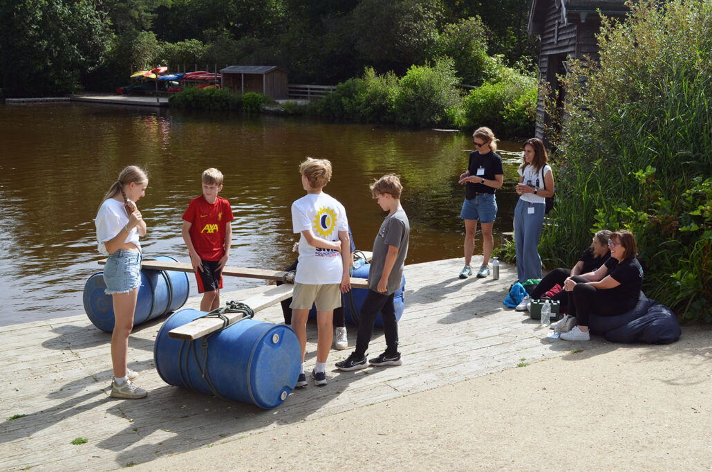 Working together to build a raft