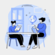 SEND illustration of teacher and student