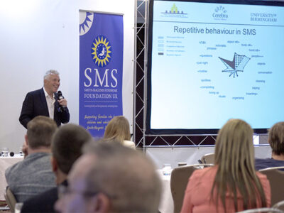 Prof Chris Oliver presenting at the 2017 SMS Conference