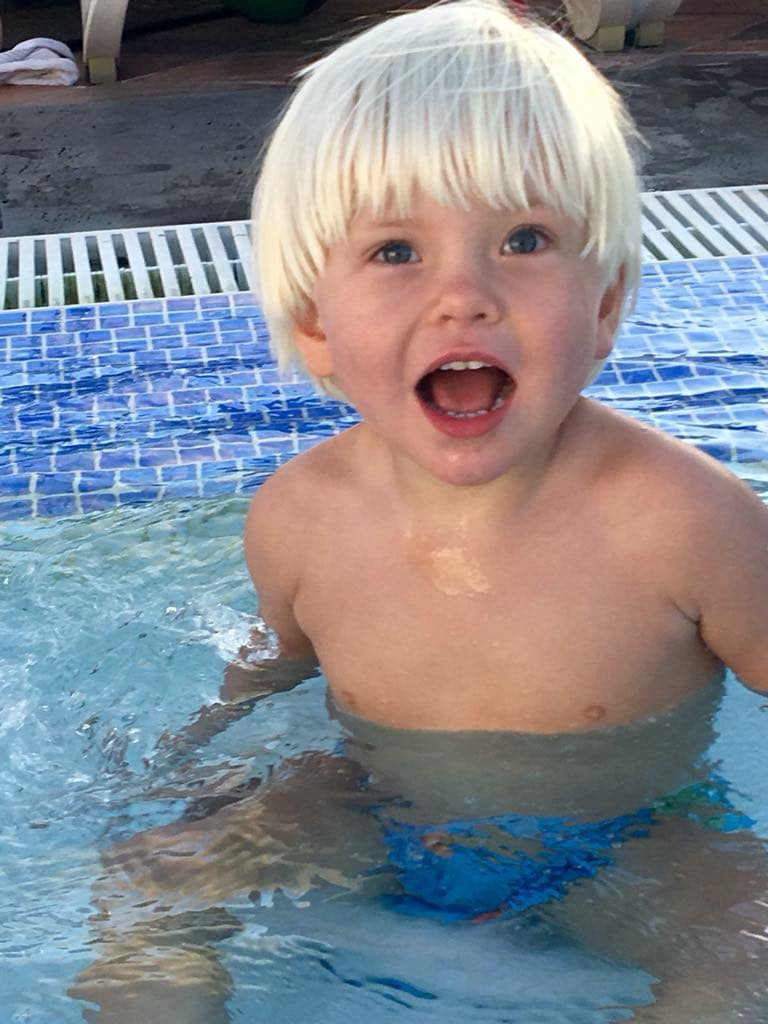 Theo, aged 2, before our life-changing diagnosis of Smith-Magenis syndrome