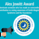 Alex Jowitt Award