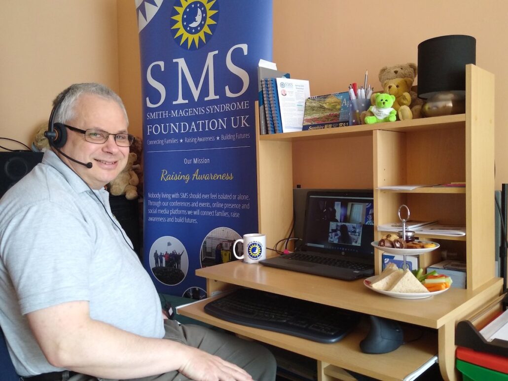 Nigel Over working for the SMS Foundation