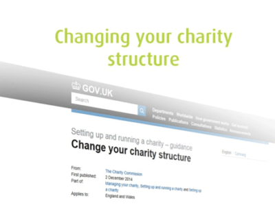 changing charity structure image